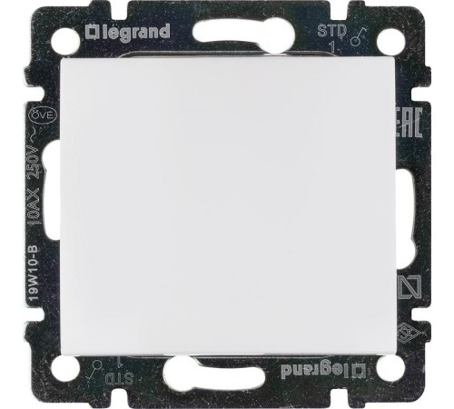 Valena Белый Выключатель 1-клавишный  774401  Legrand