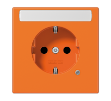 SCHUKO розетка с полем для надписи 9x58 мм LS1520BFNAKOO Jung