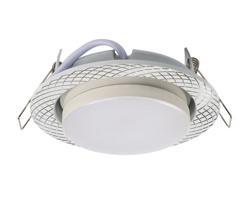 Светильник точечный встраиваемый под лампу PGX53d AL34-White  .5020290  Jazzway
