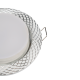 Светильник точечный встраиваемый под лампу PGX53d AL34-White  .5020290  Jazzway