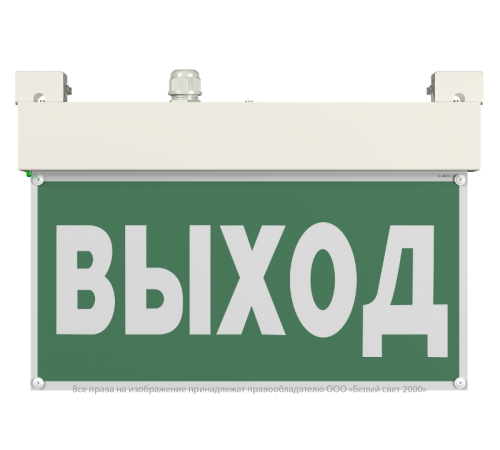 Световой указатель аварийного освещения BS-EVERON-10-S1-24  a15625  Белый свет