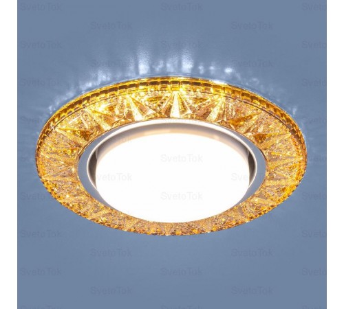 Светильник точечный встраиваемый 3022 GX53 GD золото  a037069  Elektrostandard