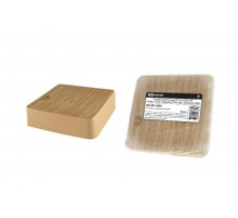 Коробка распределительная КР 50х50х20 о/п сосна, с клем. колодкой, IP40, инд. штрихкод  SQ1401-0402  TDM