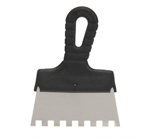 Шпатель фасадный 150 мм зуб 10х10 нержавеющая сталь, пластмассовая ручка  89-0231  REXANT