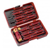 Отвертка диэлектрическая Smart с набором насадок 12 шт в кейсе  06391306  Felo