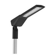 Светильник светодиодный уличный Levante M Parking 100 Вт кронштейн 48мм 3000К RAL9005 черный муар  V1-S1-90748-40L24-6610030  VARTON