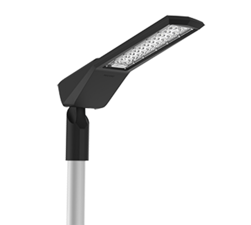 Светильник светодиодный уличный Levante M Parking 100 Вт кронштейн 48мм 4000К RAL9005 черный муар  V1-S1-90748-40L24-6610040  VARTON