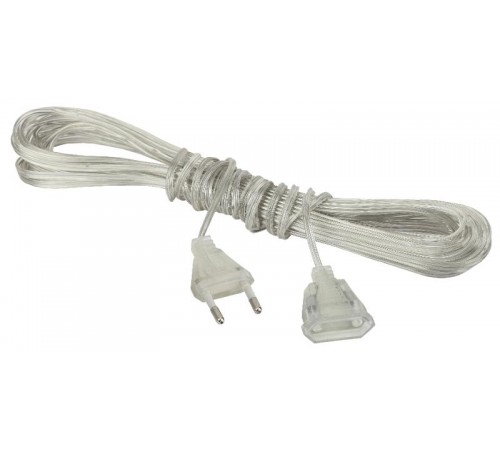 Удлинитель для гирлянд, 220V,   ENIN-3U,   IP20, 3м (500/6000)  Б0041903  ЭРА
