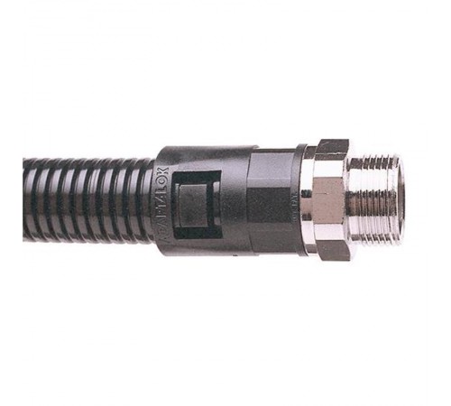 Фитинг AL13/M16/SA/GR, прямой поворотный, полиамид 66/никел.латунь, серый, резьба M16, d13, 10 шт. в пачке  7TCA296000R0207  ABB