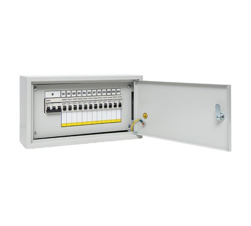 Щит осветительный ОЩВ с автоматическими выключателями 3P 1x63A 1P 12x16A  oshv-63-12  EKF