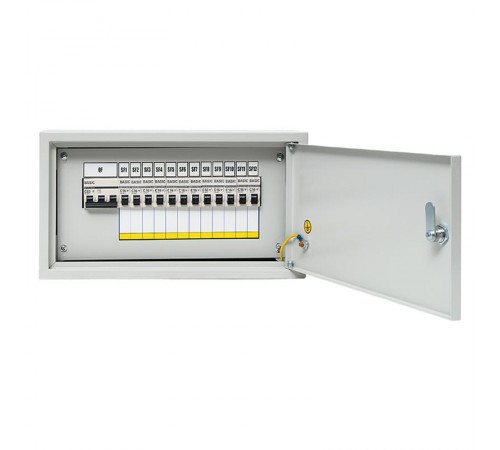 Щит осветительный ОЩВ с автоматическими выключателями 3P 1x63A 1P 12x16A  oshv-63-12  EKF