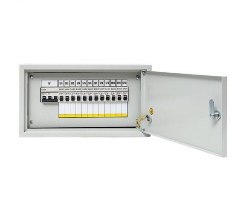 Щит осветительный ОЩВ с автоматическими выключателями 3P 1x63A 1P 12x16A  oshv-63-12  EKF