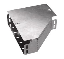 Переходник левый с крышкой Стандарт 300х150х80  PR16.0499  Промрукав