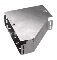 Переходник левый с крышкой Стандарт 300х150х80  PR16.0499  Промрукав