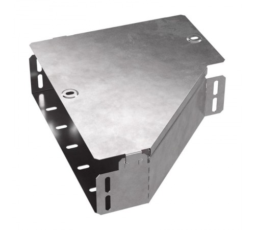 Переходник левый с крышкой Стандарт 300х150х80  PR16.0499  Промрукав