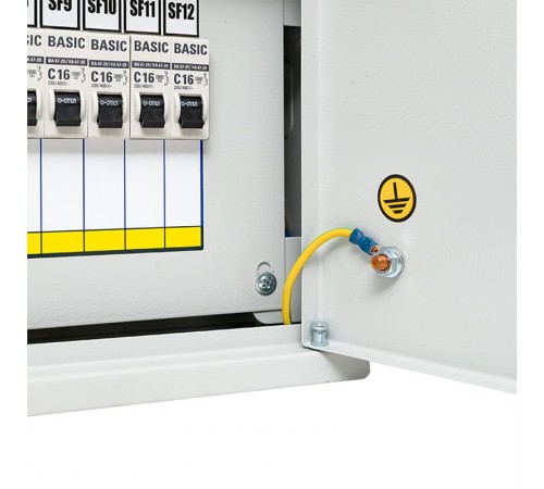 Щит осветительный ОЩВ с автоматическими выключателями 3P 1x63A 1P 12x16A  oshv-63-12  EKF