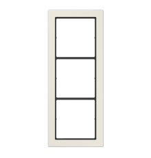 Рамка 3-кратная; слоновая кость FD983W Jung