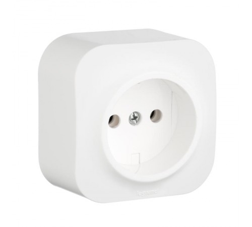 Quteo Белый Розетка без заземления  782210  Legrand
