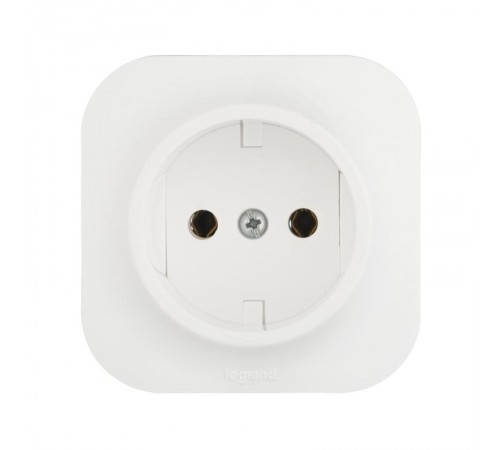 Quteo Белый Розетка без заземления  782210  Legrand