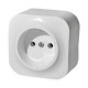 Quteo Белый Розетка без заземления  782210  Legrand