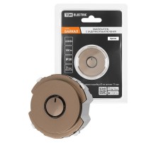 Выключатель с задержкой выключения 16А 250В бронза, "Байкал"   SQ1819-0445  TDM