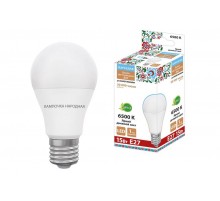 Лампа светодиодная НЛ-LED230-A60-15 Вт-230 В-6500 К-Е27, (60х118 мм), Народная  SQ0340-1634  TDM