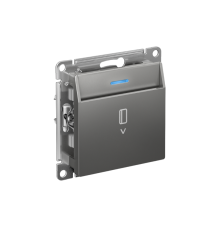 AtlasDesign Сталь Выключатель карточный, механизм  ATN000967  SE