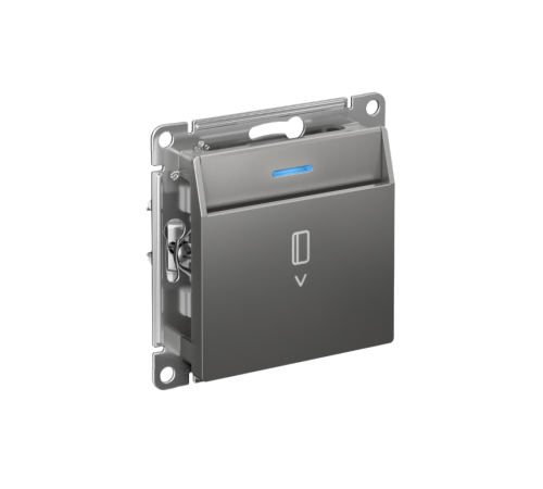 AtlasDesign Сталь Выключатель карточный, механизм  ATN000967  SE