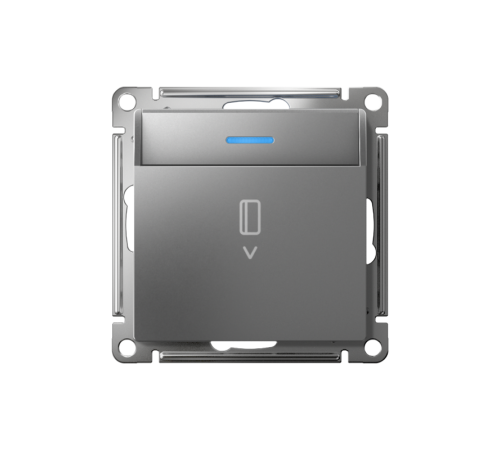 AtlasDesign Сталь Выключатель карточный, механизм  ATN000967  SE