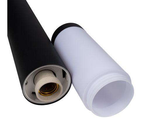 Светильник светодиодный уличный PGB 02-900 E27 230V BL (черный) IP44 столбик  .5040731  Jazzway