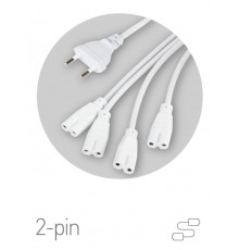 Разветвитель сетевой для фитолампы  FITO 4х IEC C7 (2 pin) для подключения 4 светильников  Б0061036  ЭРА