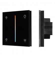 Панель SMART-P21-MIX-G-IN Black (12-24V, 4x3A, Sens, 2.4G) (Arlight, IP20 Пластик, 5 лет)  033765  Arlight