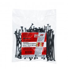 Саморез ШСГД 4,2х90 редкая резьба (0,5кг) - пакет  125425  Tech-KREP