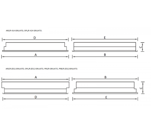 Светильник светодиодный OPL/R 414 HF ES1 GRILIATO  1027001080  Световые Технологии