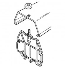 Разделитель цепей SCFCV4 для M70/22 серый  1SNA116797R1300  TE