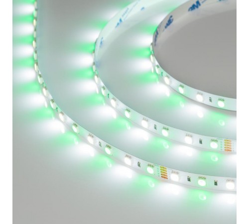 Лента светодиодная RT-B60-10mm 24V RGBW-White (14.4 W/m, IP20, 5060, 5m) (arlight, Открытый)  018325(2)  Arlight