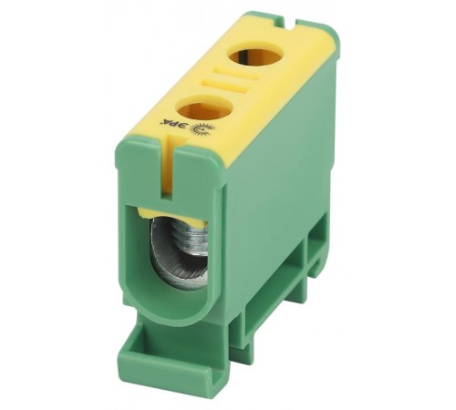 Клеммы силовые вводные КСВ  NO-224-127 (KE61.3) 6-50 мм желтая/зеленая "PE"  Б0065565  ЭРА