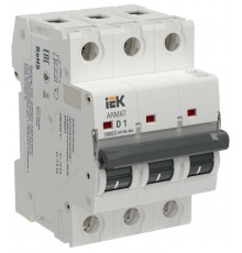 ARMAT Автоматический выключатель без теплового расцепителя M10N-MA 3P D 1А  AR-M10N-MA-3-D001  IEK