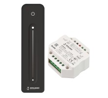 INTELLIGENT ARLIGHT Диммер SMART-SET-TRIAC-601-72-DIM-PD-IN Black (230V, 1x1.5A, ПДУ LINE, TY, 2.4G) (IARL, IP20 Пластик, 5 лет)  039331  Arlight