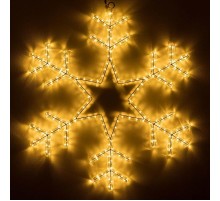 Фигура ARD-SNOWFLAKE-M4-750x750-324LED Warm (230V, 18W) (Ardecoled, IP65)  034252  Arlight
