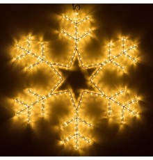 Фигура ARD-SNOWFLAKE-M4-750x750-324LED Warm (230V, 18W) (Ardecoled, IP65)  034252  Arlight