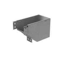 Угол вертикальный внешний L 80х150 мм с разворотом трассы на 90 град "ПЛЮС"  VLPDplus90-80-150-L  КМ-профиль