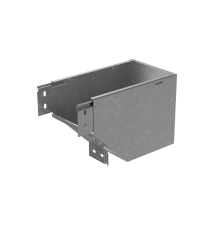 Угол вертикальный внешний L 80х150 мм с разворотом трассы на 90 град "ПЛЮС"  VLPDplus90-80-150-L  КМ-профиль