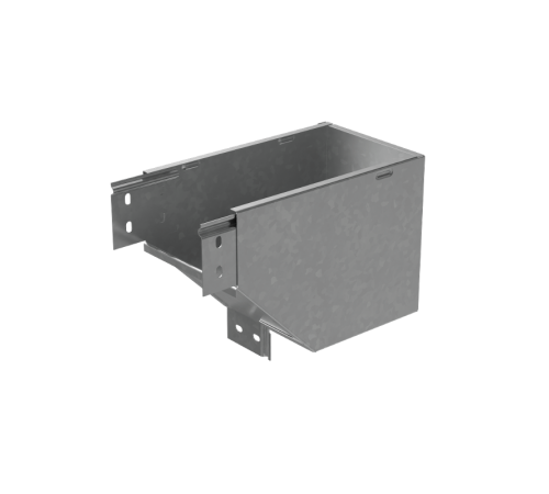 Угол вертикальный внешний L 80х150 мм с разворотом трассы на 90 град "ПЛЮС"  VLPDplus90-80-150-L  КМ-профиль