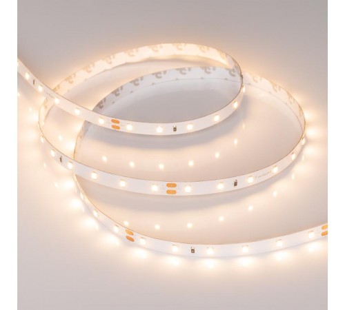 Лента светодиодная RT-A60-8mm 24V Warm3000 (7.2 W/m, IP20, 2835, 5m) (arlight, Открытый)  020014(2)  Arlight