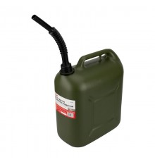 Канистра для ГСМ и технических жидкостей, вертикальная 20 л, пластиковая, усиленная  80-0206  REXANT
