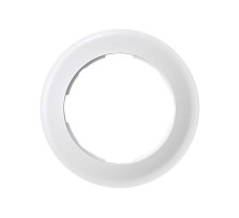 Simon 88 Рамка декоративная, 1 пост, круг в круге, S88, белый  88610-30  Simon