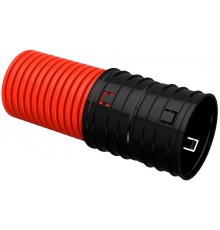 ELASTA Труба гофр. двустенная жесткая ПНД d=160мм (5,7м)  ET-TG13-212-160-D57-K04  IEK