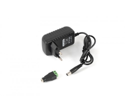 Mollusk-VRK 12/1 источник питания 12В, 1А. Сетевой диапазон 110-245В встр. вилка  8830  Бастион