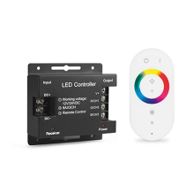 Контроллер для RGB 288W 24А с сенсорным пультом управления цветом (белый)  201013288  Gauss